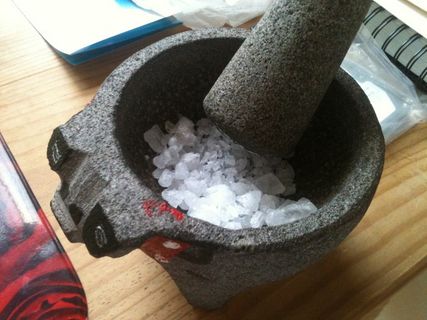 盐，Molcajete，烹饪，砂浆，墨西哥，碗，墨西哥，食品