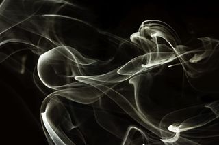 抽象，背景，燃烧，颜色，有色，隔离，烟雾