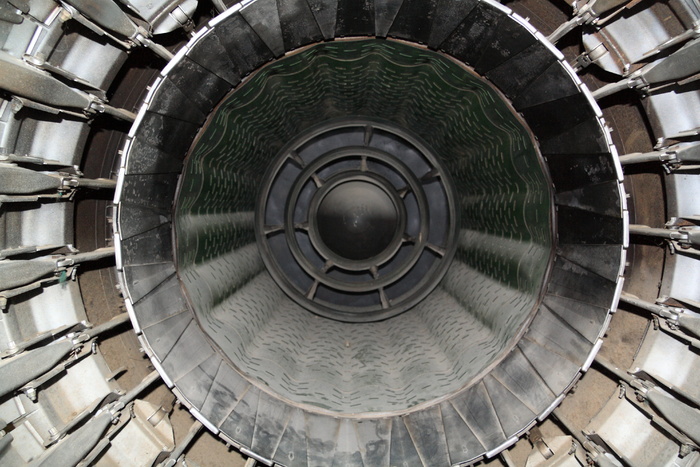 圆顶，成型，建筑，内部，德国，hermeskeil，涡轮机，发动机