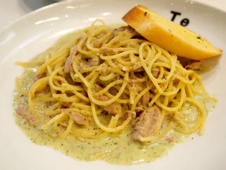 意大利面，香港，奶油意大利面，食品，餐饮，意大利食品，食品和饮料，即食