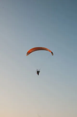 飞行，降落伞，风，极限运动，飞行，运动，降落伞，动作