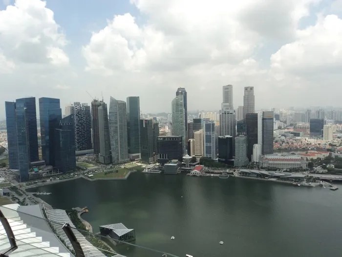 新加坡, 旅行, 建筑, 结构, 紫罗兰色, 建设, 灯, 灯光效果