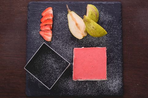 烘焙、模具、烹饪、厨房、水果、桌子、工艺、盘子