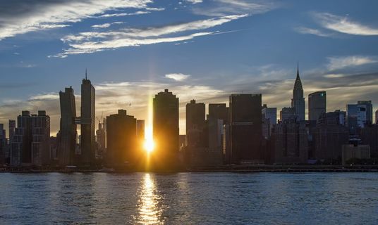 纽约，城市，城市，建筑，曼哈顿，建筑，城市景观，天际线