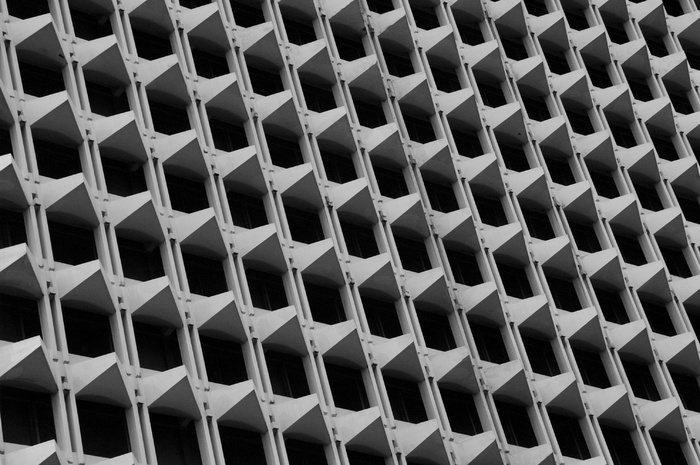 灰色金字塔抽象数字壁纸