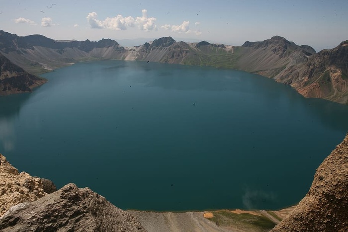 长白山、天池、黑龙江、高山、自然、无人、户外、风景
