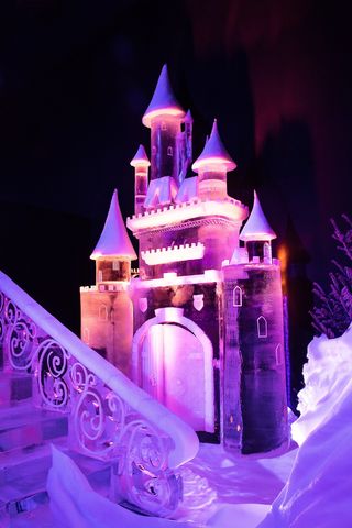 冰雕，艺术，城堡，冰雕艺术家，冰，建筑，建筑结构，建筑外观