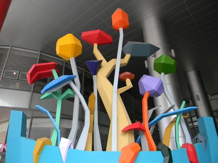 雕塑、设计、色调、建筑、艺术作品、多色、选择、大对象群