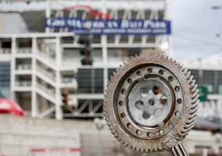 齿轮、车轮、钢材、商业、设备、城市、街道、交通