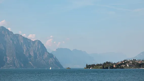 意大利,加尔达湖,山脉,村庄,湖泊,戏剧,风景,史诗 意大利,加尔达湖,山脉,村庄,湖泊,戏剧,风景,史诗