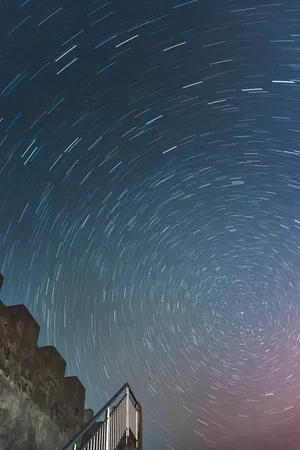 恒星的延时摄影