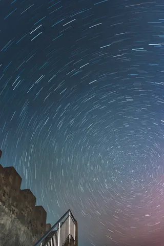 恒星的延时摄影