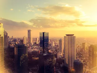 建筑, 日本, 建筑, 玻璃, 城市, 城市, 建设, 城市景观