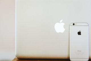 银色iphone 6、mac、苹果、iphone、笔记本电脑、macbook、徽标、技术