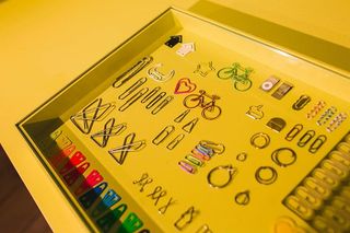 博览会上的各种艺术装置