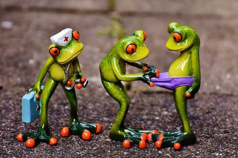 三, 绿色, 青蛙雕像, 选择性, 聚焦摄影, 青蛙, 紧急, 人物