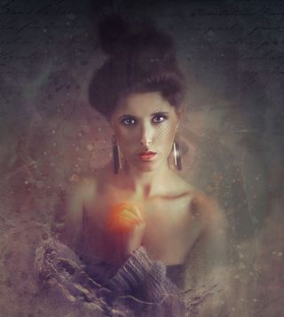 哥特, 黑暗, 艺术, 女人, 肖像, 成人, 人, 幻想