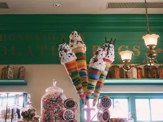 日本，大阪，蜂蜜公爵，哈利波特，糖果，蜂蜜公爵，糖果，室内