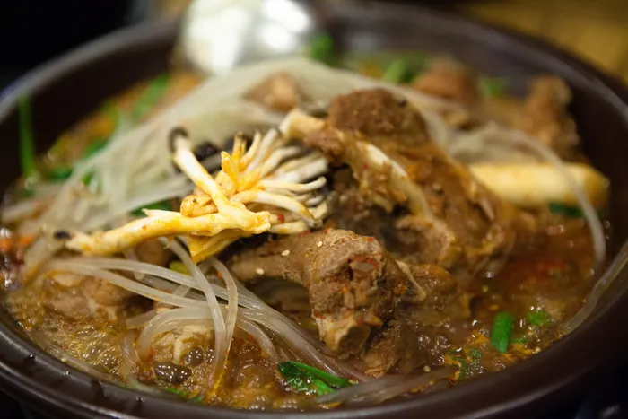 galbijjim，东方galbijjim，肋骨，食品，食品和饮料，肉类，亚洲食品，特写