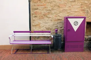 银行，配电，盒子，颜色，彩色，配电箱，紫色，紫色