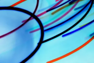 灯光、不规则、辉光、蓝色、颜色、特写、无人、摄影棚拍摄