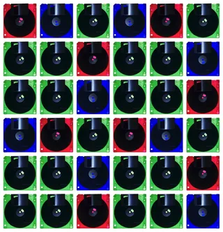 软盘，x-trans过滤器，透明，技术，存储介质，数据，多色，室内