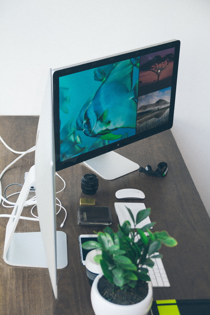 苹果，苹果设备，装饰，办公桌，桌面，lancer，imac，键盘