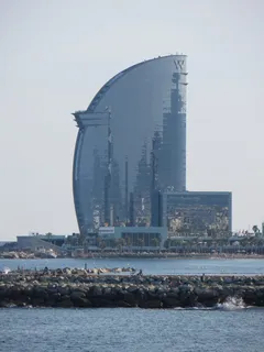 巴塞罗那、高迪、西班牙、W酒店、联合国教科文组织、城市、天空、摩天大楼