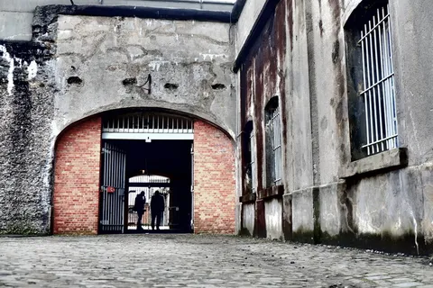 路径, 走道, 路面, 人行道, 人类, 人, 安特卫普, breendonk