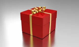 红色，黄色，礼品盒，礼物，包装，礼物，庆祝，圣诞节