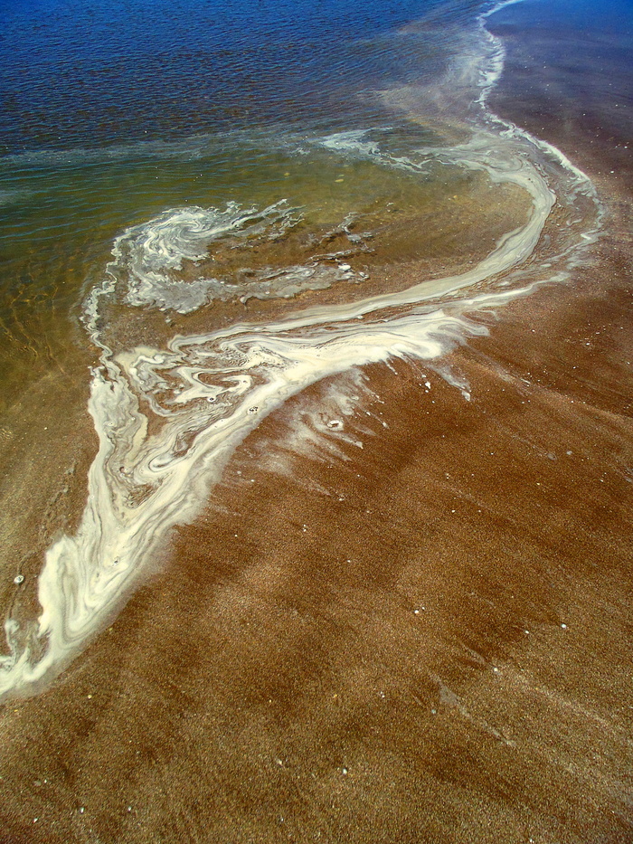 海滩、水域、波浪、沙子、纹理、颜色、泡沫、海岸