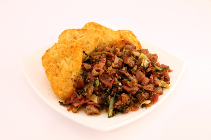 食欲、培根、卷心菜、卡路里、餐饮、脂肪团、胆固醇、特写