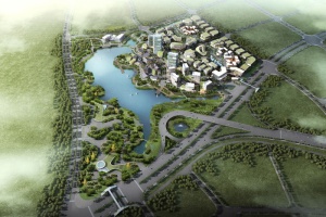 景观摄影、顶层、景观、城市建筑、生态、创意、科技园、3d