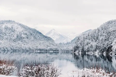 德国的雪山 德国的雪山