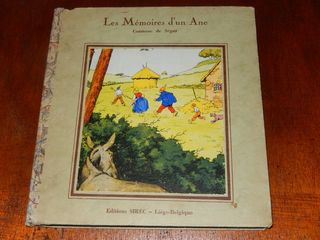 书，漫画，儿童，驴子回忆录，照片，地图，相框，自然地理