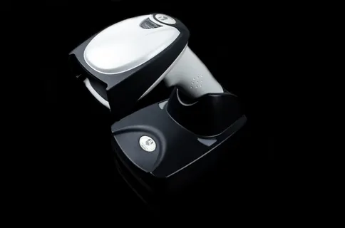 白色、黑色、激光条形码扫描仪、扫描仪、读卡器、代码、无线、扫描