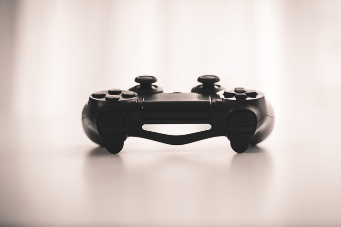 black、sony dualshock 4、playstation、视频、游戏、modern、室内、studio shot