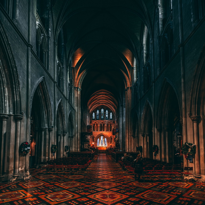 大教堂内部照片