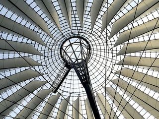 建筑、风扇、抽象、结构、设计、图案、天花板、室内