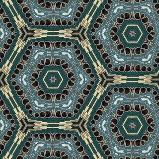 用线条和形状设计的艺术品