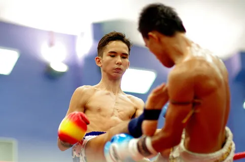 泰拳，体育，比赛，业余，泰拳，拳击，拳击，运动员