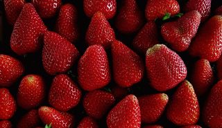 草莓，浆果，红色，水果，浆果，全框架，草莓，背景