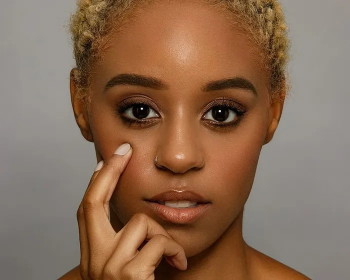 脸，人，人，微笑，女人，女人，时尚，手指