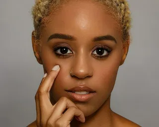 脸，人，人，微笑，女人，女人，时尚，手指