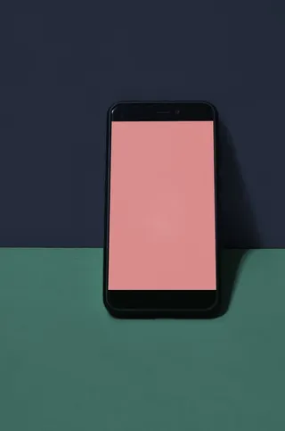 空的、手机、显示器、小工具、模型、模板、屏幕、智能手机