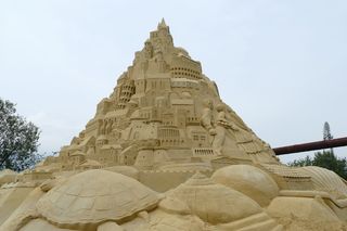 杜伊斯堡，风景公园，北方风景公园，鲁尔地区，北莱茵-威斯特伐利亚州，桑德堡，沙地，记录