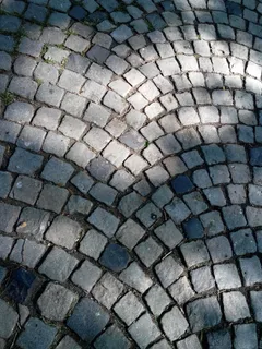 路面,街道,鹅卵石,人行道,鹅卵石,道路,旧,高角度视图 路面,街道,鹅卵石,人行道,鹅卵石,道路,旧,高角度视图