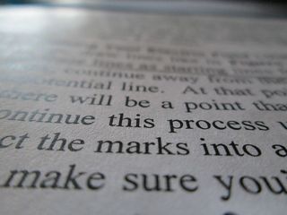 文本、交流、选择性聚焦、论文、页面、特写、西文脚本、出版物