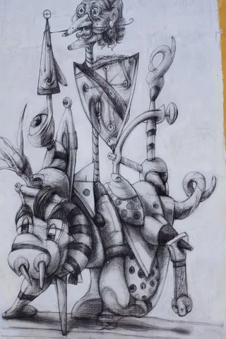 唐吉诃德，漫画，绘画，城市，设计，华尔街，卡通