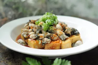 大蒜鲜蚝，海鲜，*料理，蚝，食品和饮料，食品，健康饮食，即食